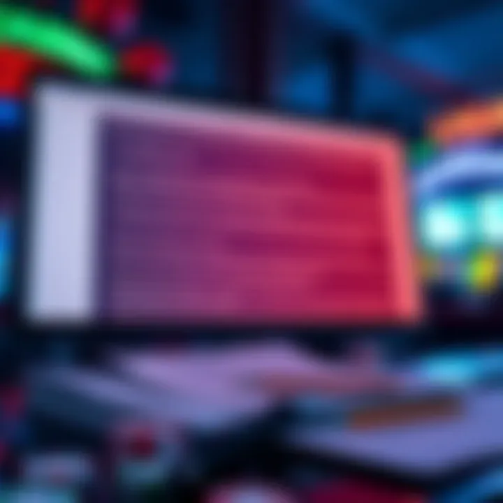 Visual representation of legal documents and a computer screen highlighting terms and conditions for Australian online casino bonuses