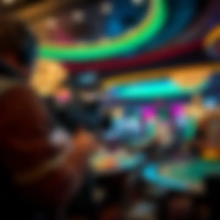 National Geographic documentary crew filming inside a bustling casino highlighting behind-the-scenes exploration of casino strategies