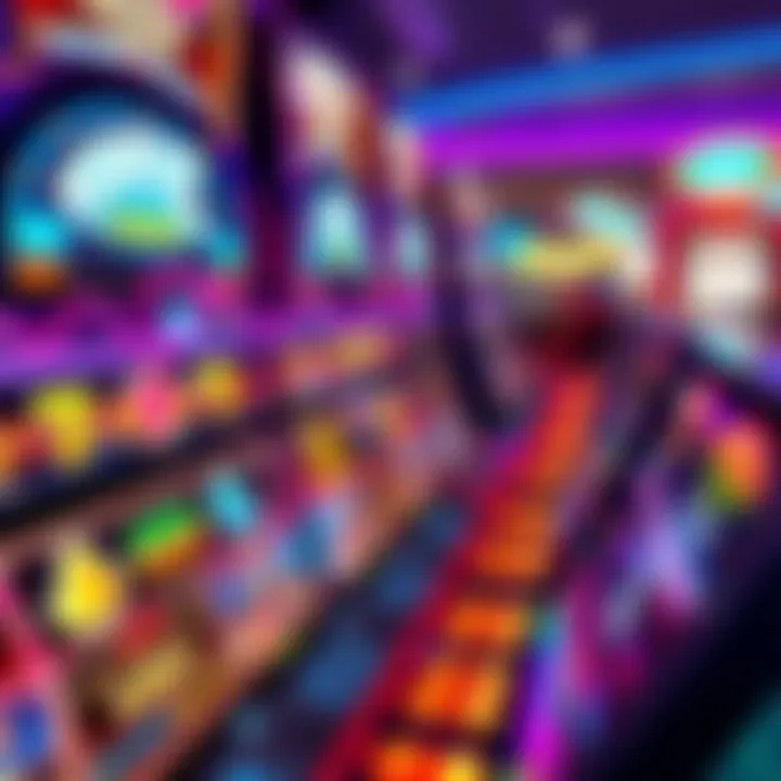 Colorful reels and symbols of Australian online pokies with vibrant gaming interface