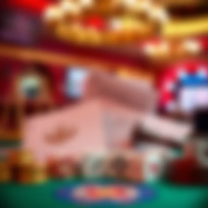 Legal Rules Guiding Lottery and Casino Operations Visual representation of legal documents and symbols depicting regulations governing lotteries and casinos