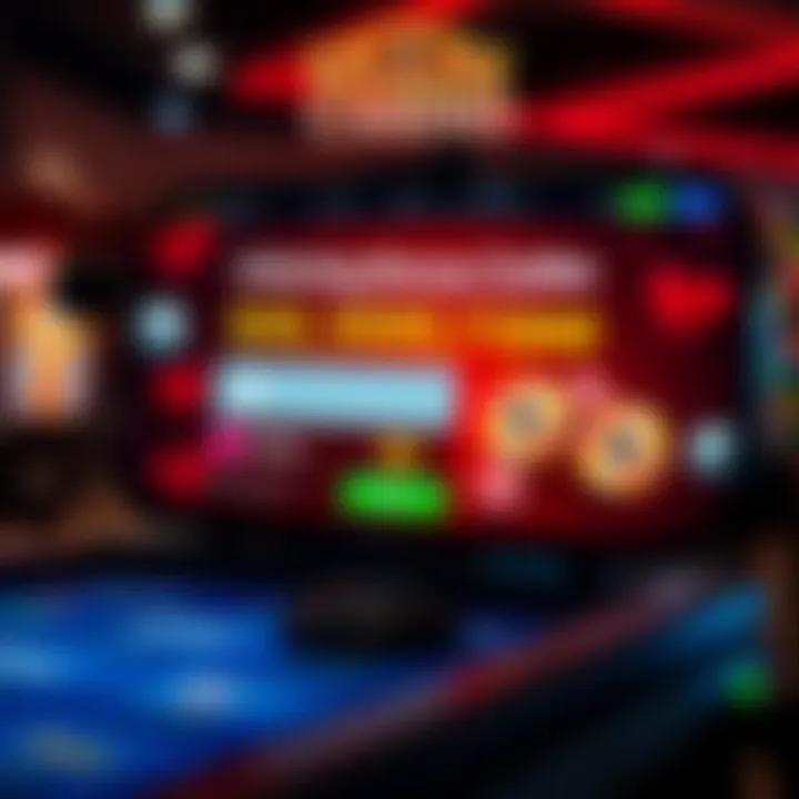 Secure online casino interface showcasing bonus code redemption and safety features