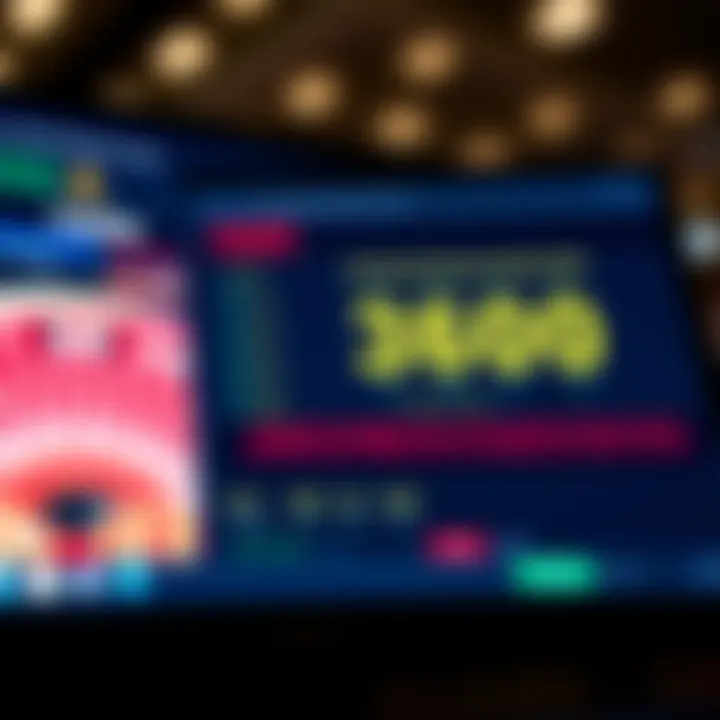 Illustration of a secure online casino deposit with digital codes on a computer screen