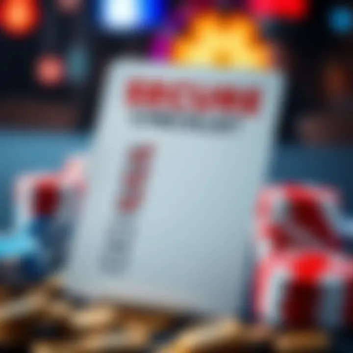 Secure Checklist with Coins and Casino Chips Representing Legitimate Casino Offers Conceptual graphic of a secure checklist with coins and casino chips representing legitimate offers and safety