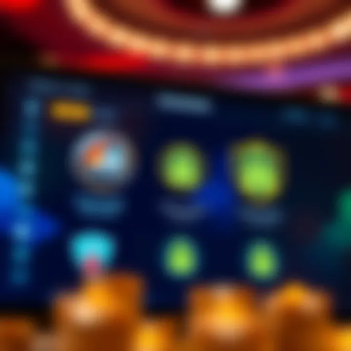 Secure online casino platform interface displaying license and security icons