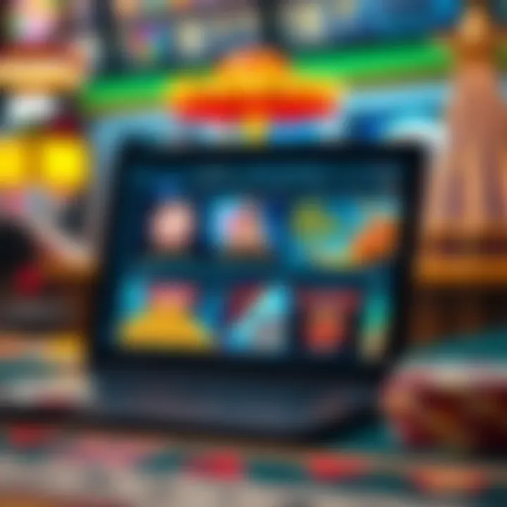 Online casino interface showing available no deposit bonus codes for Australian players