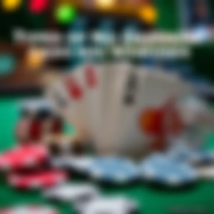 Graphic illustrating various types of no deposit bonuses with casino chips and cards