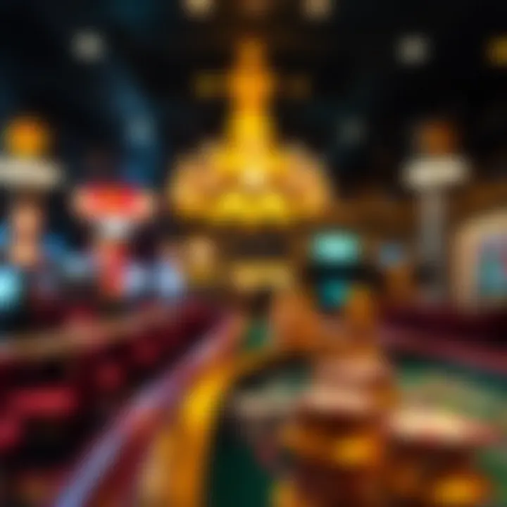 Visual representation of responsible gambling measures linked to casino restrictions and player protection