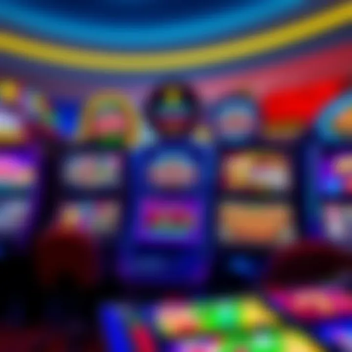 Collection of popular pokies game icons with vibrant graphics and engaging themes