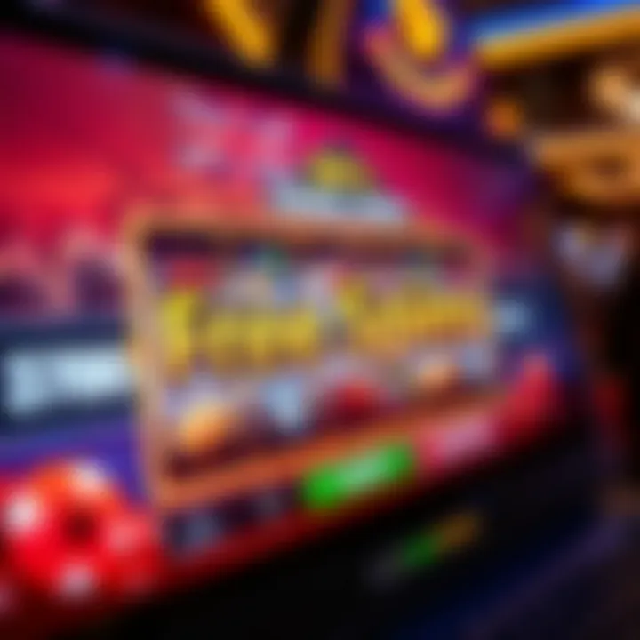 Free spins feature highlighted on an Australian themed online casino interface