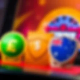 Secure payment methods icons with Australian dollar symbol and shield