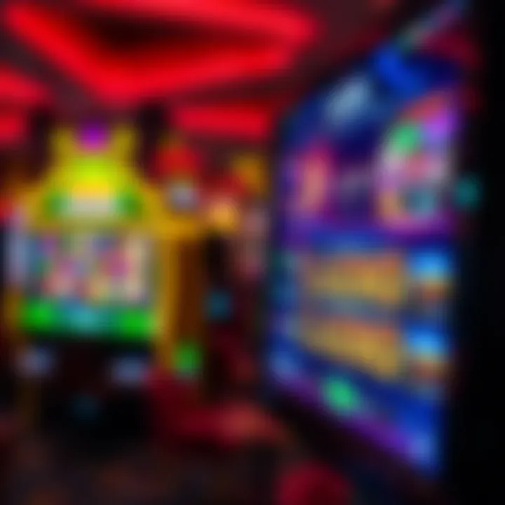 Digital interface displaying online casino games representing Penn National Gaming's digital expansion