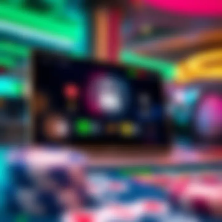 Illustration of a secure online casino interface highlighting safety and trust in sister site platforms