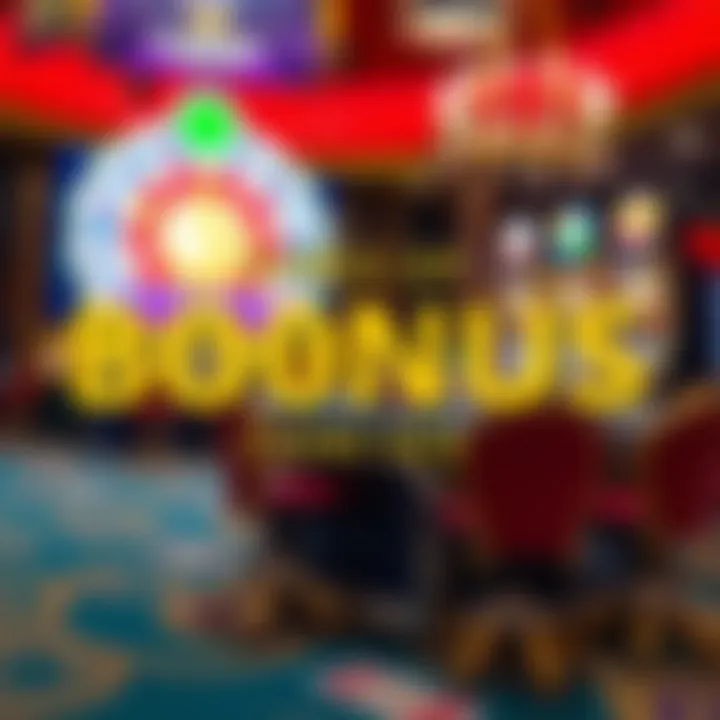 Illustration showing different types of bonus codes available at an online casino