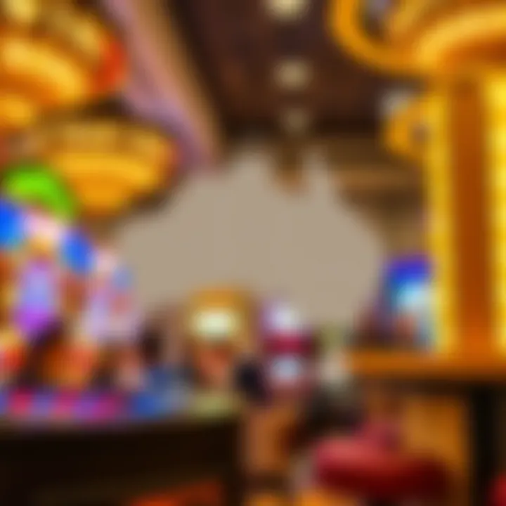 Diagram illustrating the concept of national casino ontrekking in Australia with legal symbols and casino elements