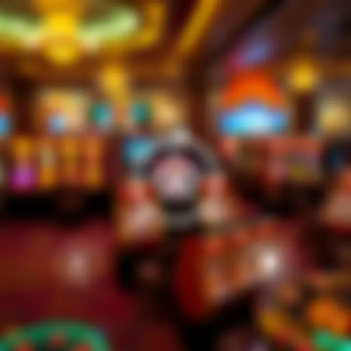 Graphic showing interconnected casino platforms representing sister sites sharing promotions and games