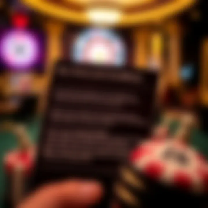 Key Terms and Conditions for NationalCasino No Deposit Bonuses Graphic highlighting key terms and conditions for claiming no deposit bonuses at an online casino