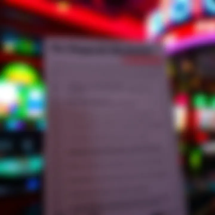Checklist for Safely Claiming No Deposit Bonuses in Australian Casinos Graphic showing a checklist with key points to consider when claiming no deposit bonuses in Australian casinos