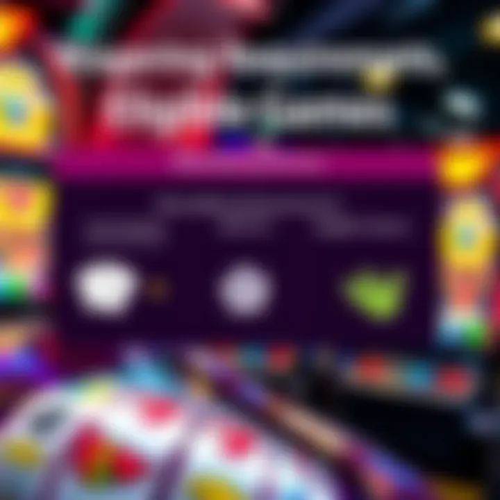 Wagering Requirements and Eligible Games in Casino Bonuses Graphic depicting slot machine symbols with wagering requirements and eligible games icons