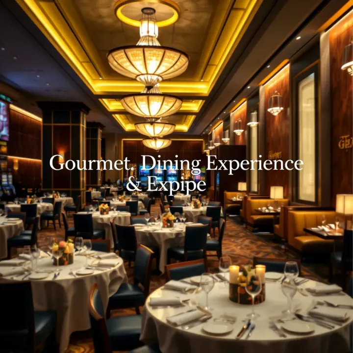 Elegant dining area offering a variety of gourmet meals and stylish seating options inside MGM Grand Casino