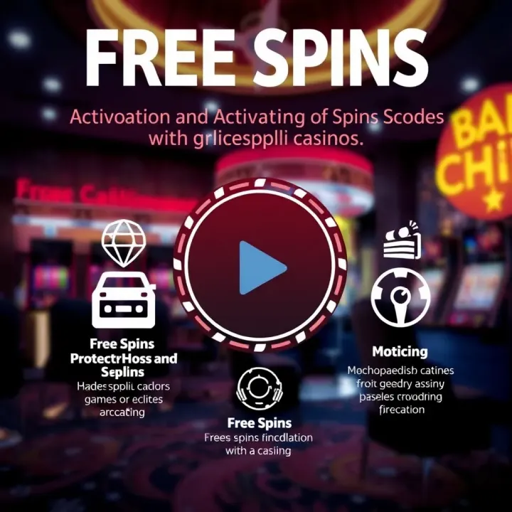 Understanding Free Spins Activation and Benefits in Online Casinos Graphical representation of free spins activation process and benefits in online casino games