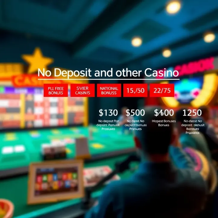 National Casino No Deposit Bonus 2026 Guide
