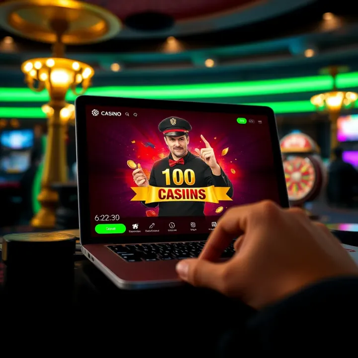 Illustration showing a secure online casino platform interface with Australian elements