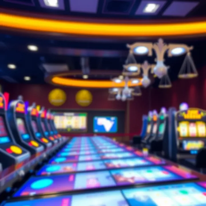 Safe and secure online casino gaming environment with legal compliance symbols