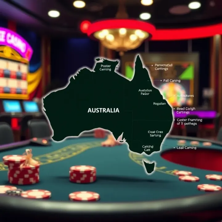 Regulatory Framework Governing Casino Registration in Australia Diagram showing the regulatory framework of casino registration in Australia with key legal elements
