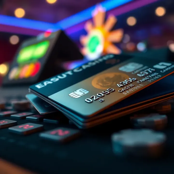 Secure online casino payment options including credit cards and e-wallets