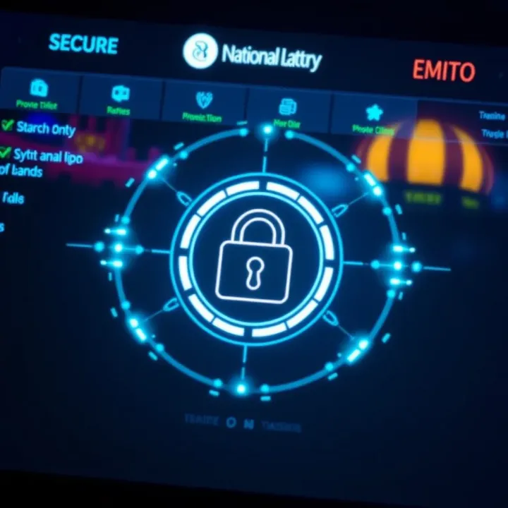 Secure online casino platform showing digital lock and protection icons