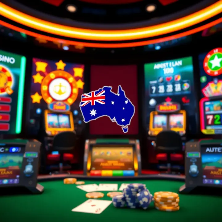 Legal and Secure Online Casino Experience in Australia Safe and secure online gambling environment with Australian legal symbols