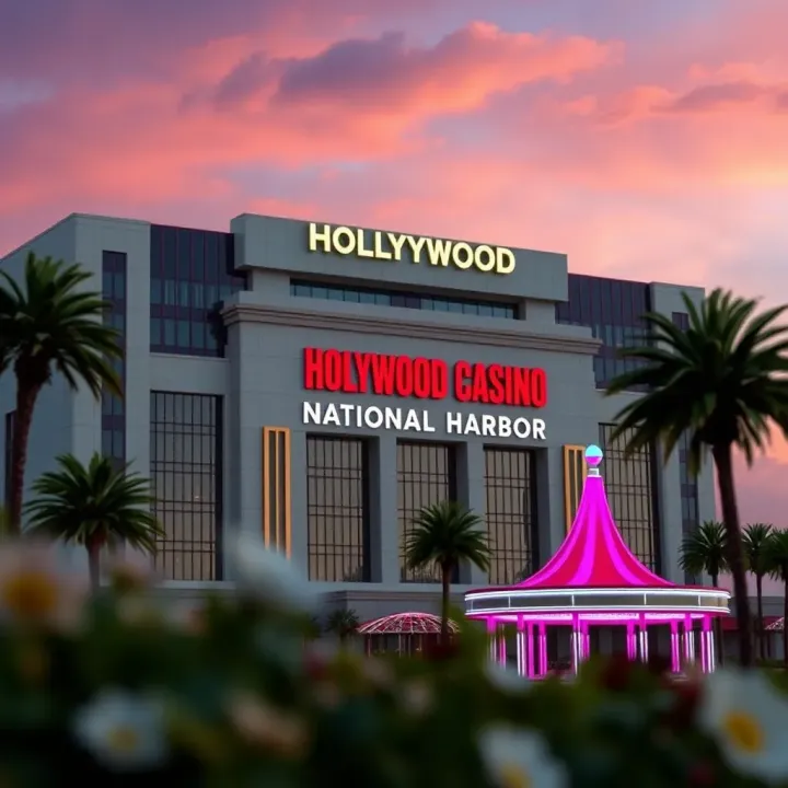 Headquarters of Parent Company Overseeing Hollywood Casino National Harbor Corporate headquarters building of the parent company managing Hollywood Casino National Harbor, highlighting its business environment