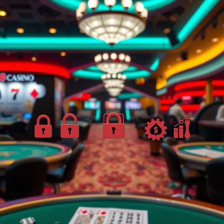 Secure Payments and Support at PRD National Casino Icons representing secure payment and customer support services at PRD National Casino