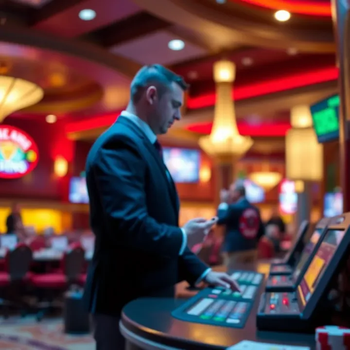 Secure online casino payment methods and regulatory framework illustration