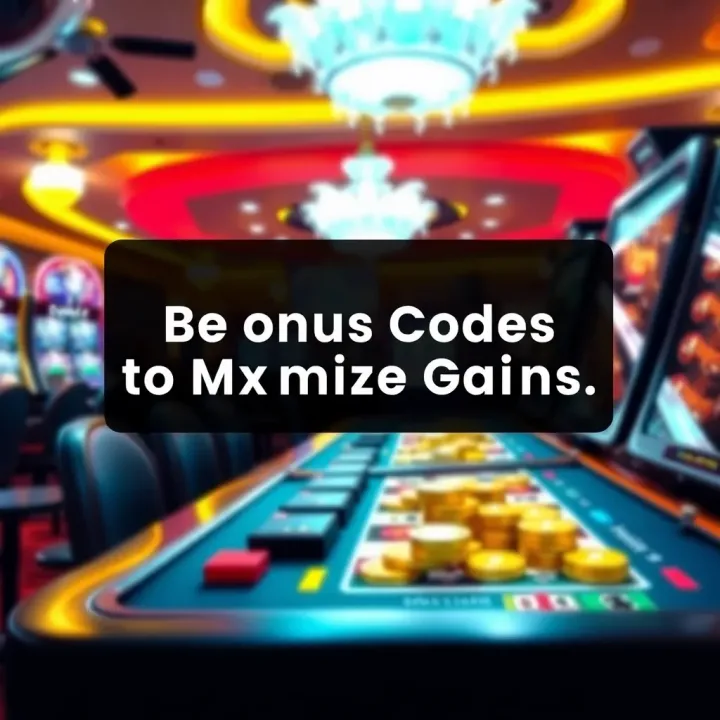 Using Bonus Codes to Maximize Gains at National Casino Graphic depicting how to use bonus codes and maximize winnings while playing online casino games
