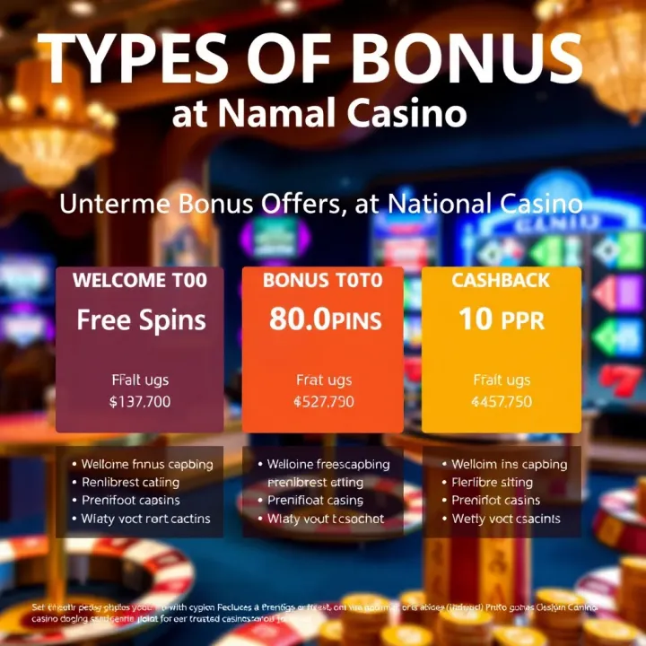 Understanding Bonus Offers at National Casino Understanding Bonus Offers at National Casino