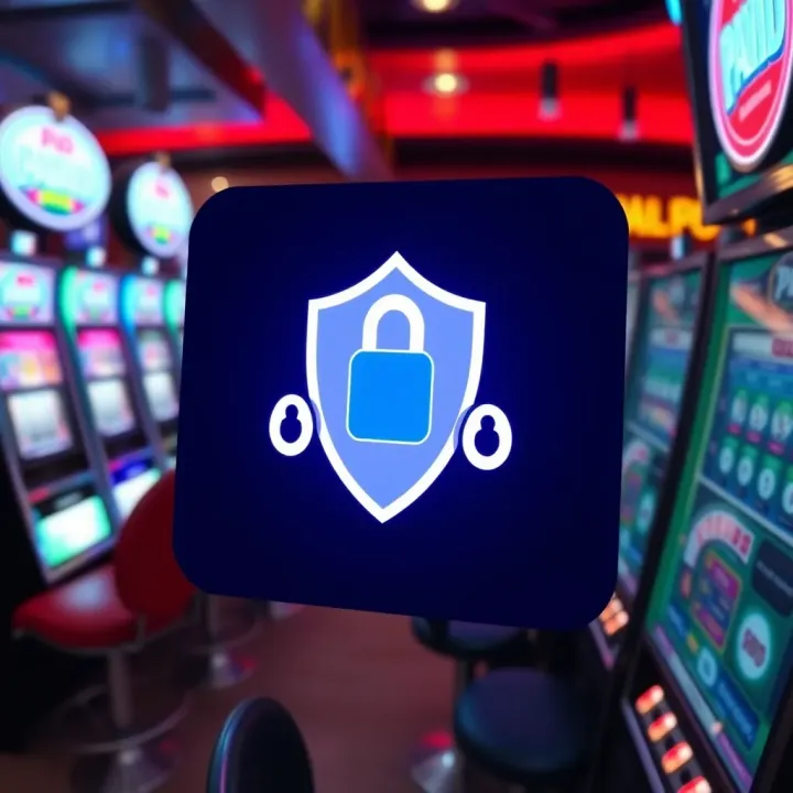 Secure online transaction graphic highlighting PayID integration with pokies, emphasizing safety and quick deposits